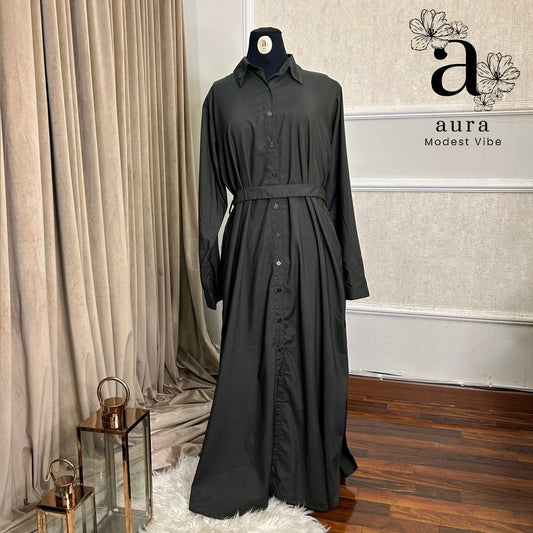 Flag Green Abaya