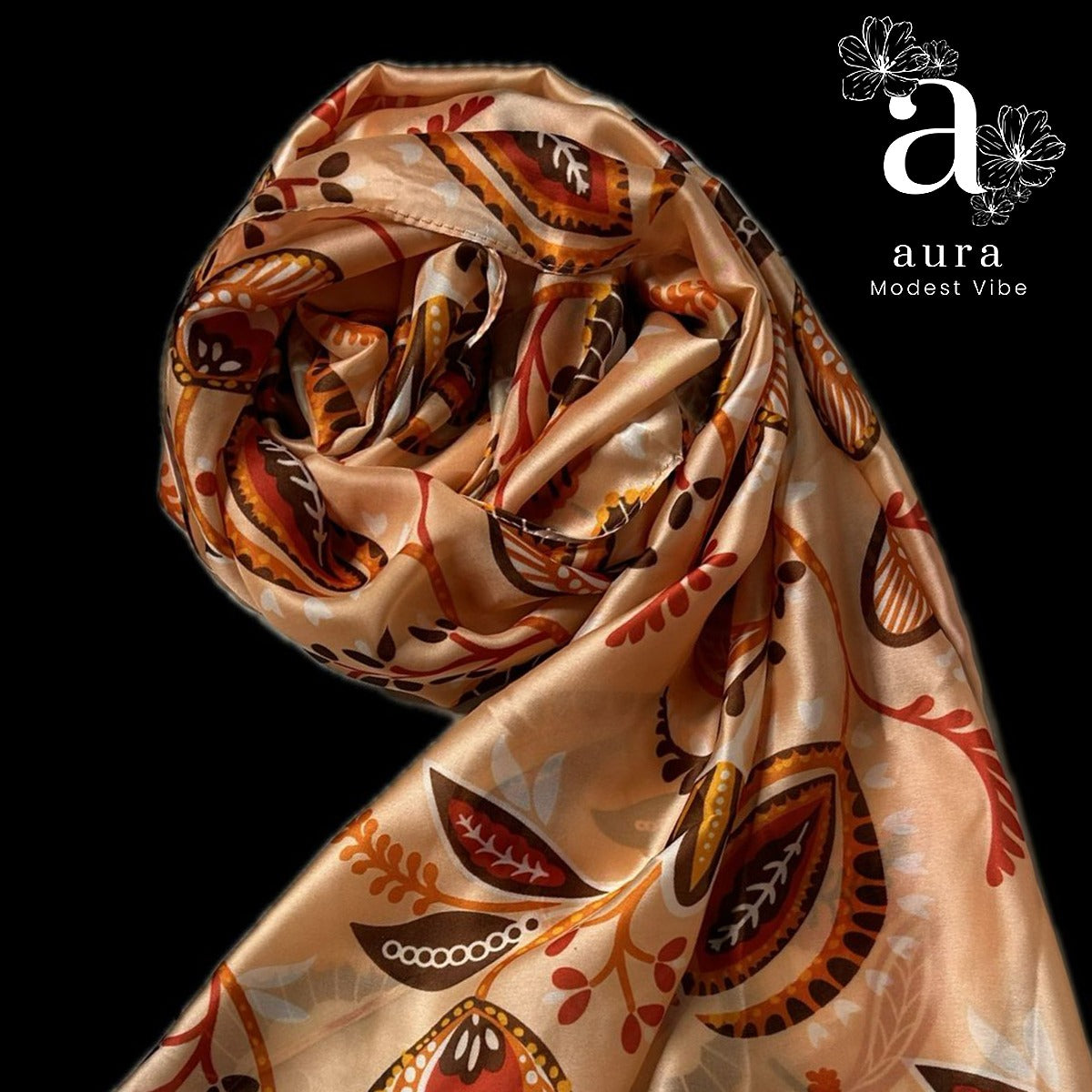 Flora Silk Scarf