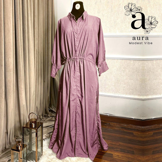 Rosy Pink Abaya